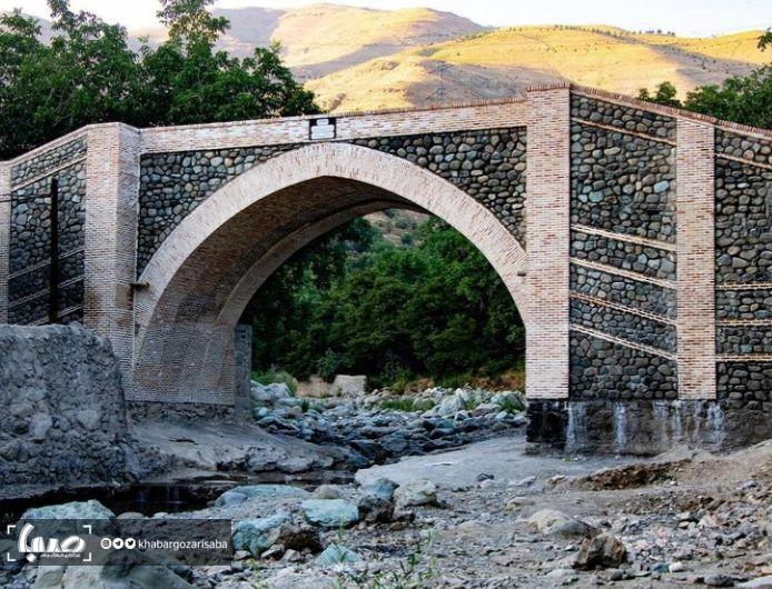 پایان مرمت پل تاریخی کن پس از تخریب‌های سال ۹۸