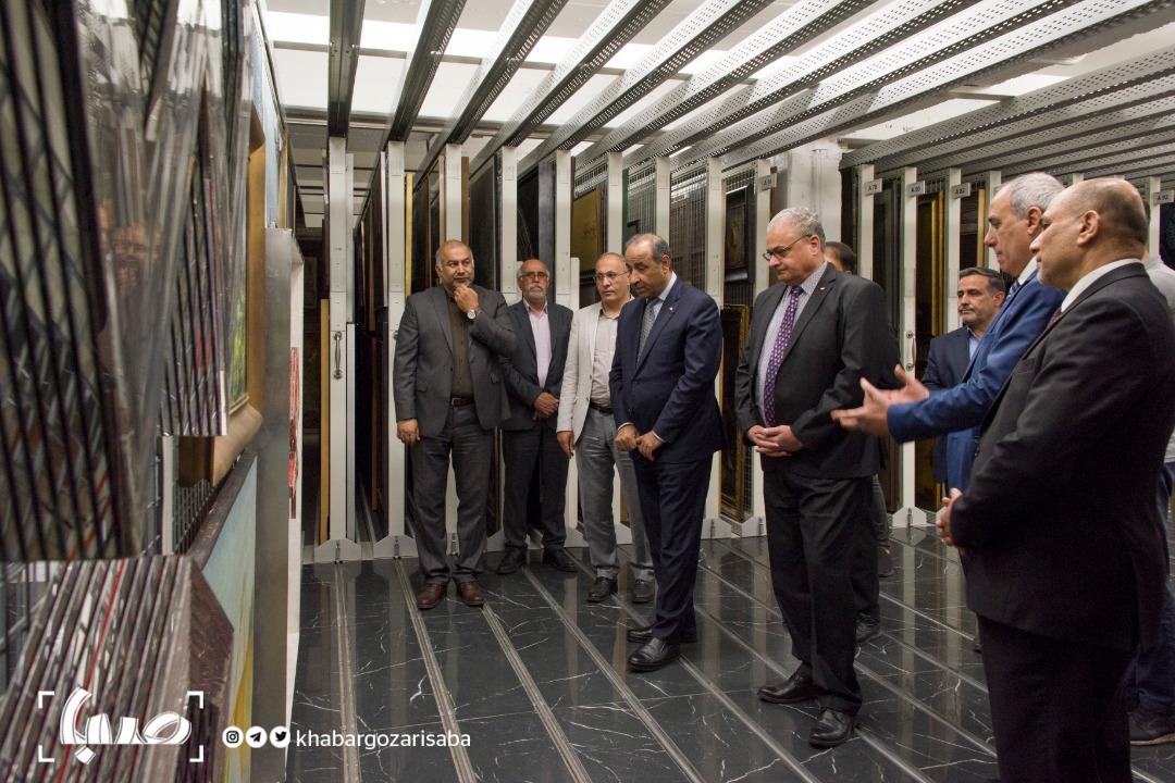بازدید وزیر فرهنگ و گردشگری عراق از گنجینه موزه هنرهای معاصر تهران
